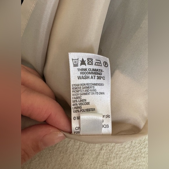 CLOSET CLEAR OUT: Marks & Spencer Linen Dress - Picture 8 of 8